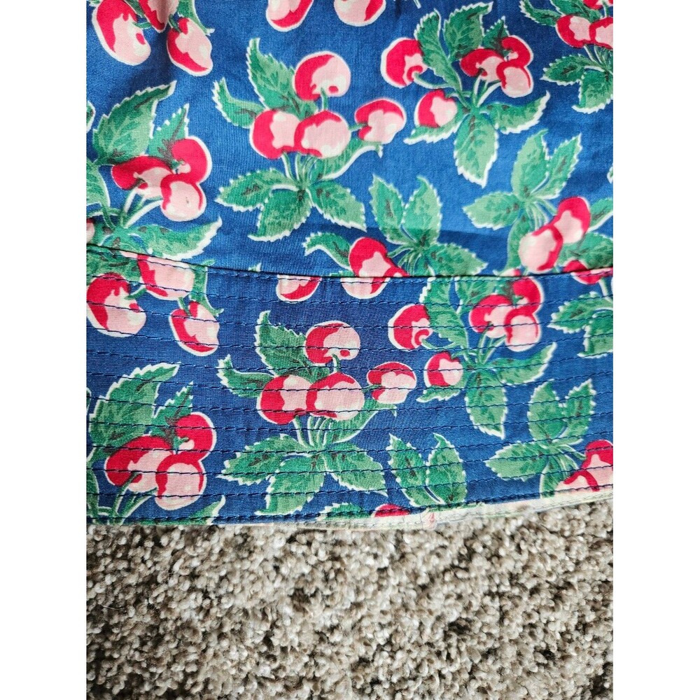 Emmy Design Sweden The Goodness Gracious Cherry Print Dress Vintage Style US 12 - Picture 11 of 12